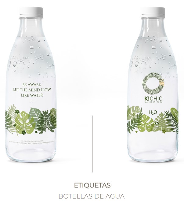 Botellas de agua Kichic